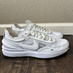 Nike Waffle One White Black Women Shoes - Size 10